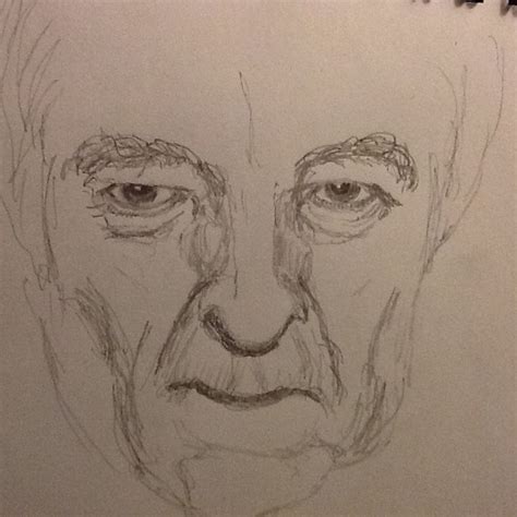 My Sketch Of Poet Seamus Heaney Ink Drawing Sketches Pencil Sketch