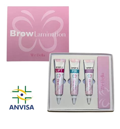 Kit Brow Lamination E Lash Lift We Bella By Lu Boscarato Mercado Da