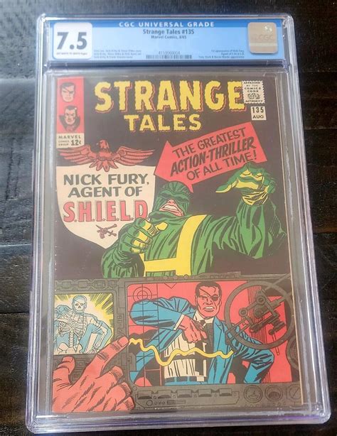 Strange Tales St App Of Nick Fury Agent Of S H I E L D Cgc