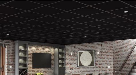 Spray Paint Ceiling Tiles Black Shelly Lighting