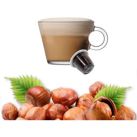 Capsules Saveur Noisette Compatibles Nespresso Caf Kickkick