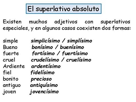 Grau Superlativo Absoluto Analítico - Adjectivo Superlativo Absoluto Analítico – JUGO