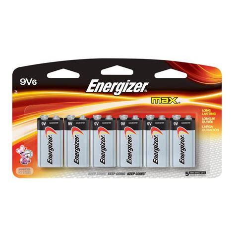 Energizer Max Alkaline Volt Battery Pack Sbp H The Home Depot