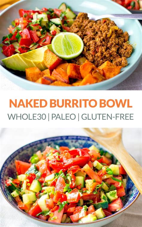 Mexican Naked Paleo Burrito Bowls Recipe Paleo Recipes Clean Eating Recipes Healthy