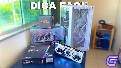 Guia Como Montar Um Pc Gamer Full White Em Montando Meu Novo Pc