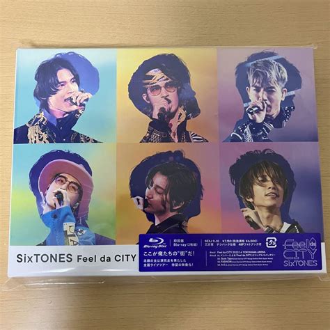 らくらくメ Sixtones Feel Da City初回盤 Blu Ray アルバム