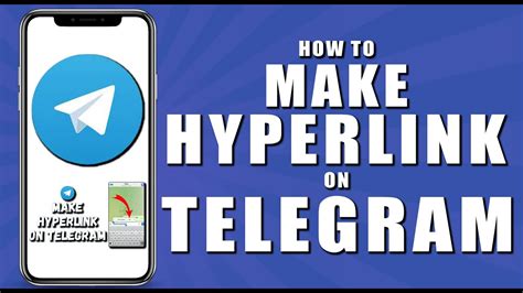 How To Make Hyperlink On Telegram 2024 Youtube