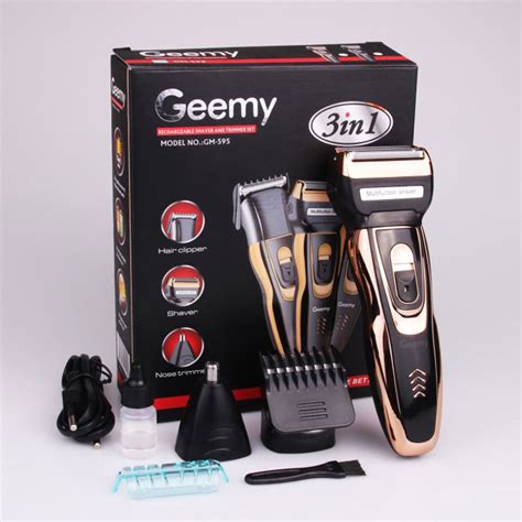 Original Geemy Gm In Professional Hair Trimmer Rechargeable Hair