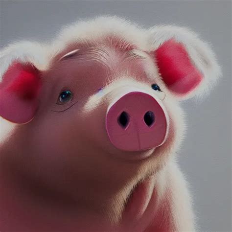 Angry Piglet Detailed Painting K Concept Art Stable Diffusion