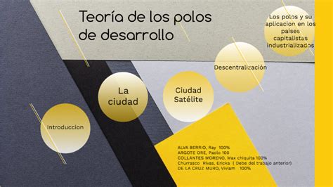 Teoría de los polos de desarrollo by Paolo Cesar Argote Ore on Prezi