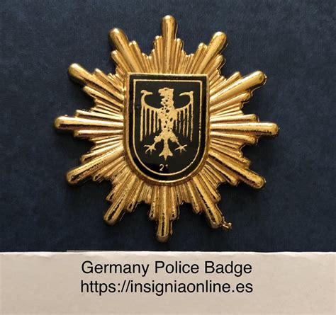 Germany Police Badge Policía Insignias Policiales