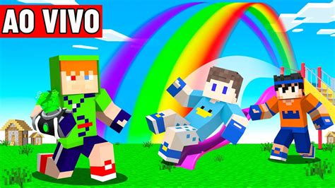 Ao Vivo Fam Lia Arqueira No Dia Das Crian As No Minecraft Youtube