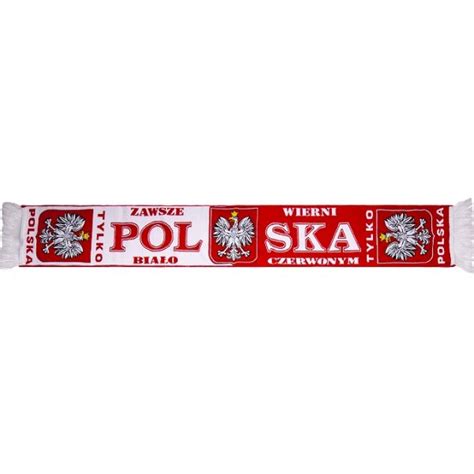 Polska Szalik Kibica Polski Sklep Blisko Polski