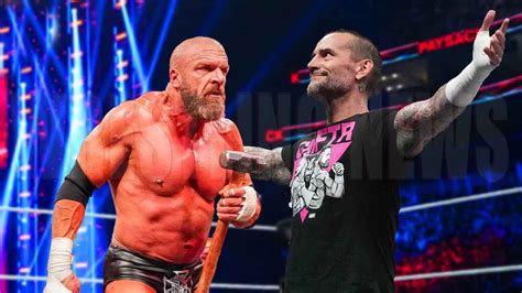 Cm Punk Vs Triple H Match Wrestling News Youtube