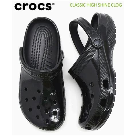 クロックス サンダル crocs レディース メンズ クラシック ハイ シャイン クロッグ CLASSIC HIGH SHINE