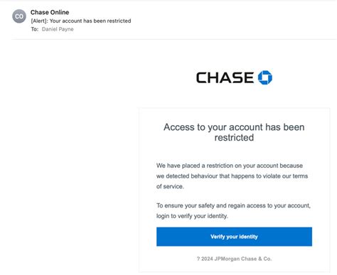 Beware Of Phishing Email Its Not Really Chase Tualatin Web