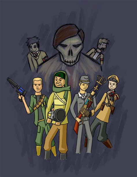 COD Nazi Zombies Poster Commission by Yxanr on DeviantArt