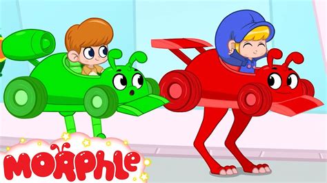 Supercar Race With Morphle And Orphle Mila And Morphle Cartoons