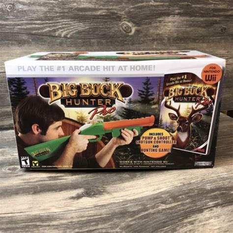 Brand New Big Buck Hunter Pro 2010 By Jakks Pacific Nintendo Wii Gun