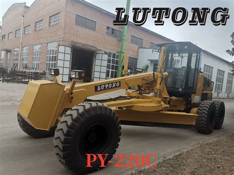 China Grader 220HP Self Propelled Articulated Motor Grader With Ripper