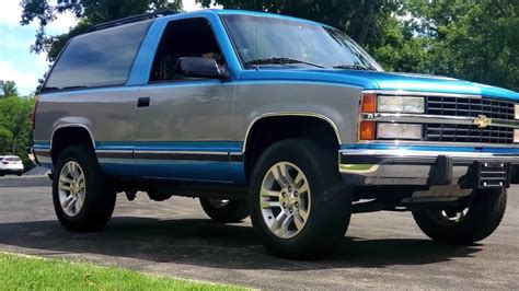 1992 Chevrolet Blazer For Sale Youtube