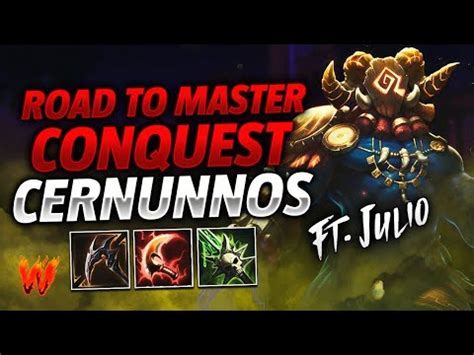 Cernunnos Este Adc Esta Guapo Ft Julio Warchi Smite Road To