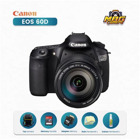 Jual CANON EOS 60D SC 15RB SEMIPRO BANYAK BONUS BERGARANSI LENGKAP