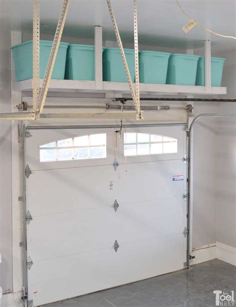 Overhead Garage Storage Shelf - Her Tool Belt