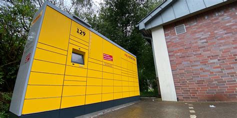 Nach Abbau Dhl Nimmt Neue Packstation In Haltern In Betrieb