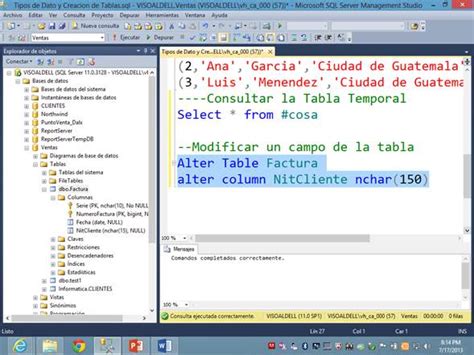 Consideraciones A Tener En Cuenta Para Modificar Una Tabla Con El Sql