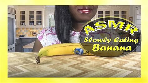 Asmr Eating Banana Eating Sounds Extreme Chewing 🍌🎧 Youtube