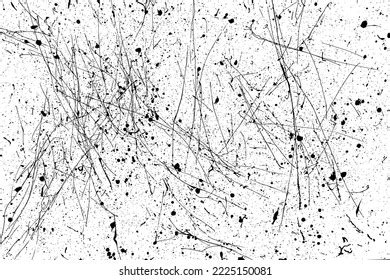 Black Paint Splatter Isolated On White Stock Vector (Royalty Free ...