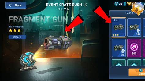 New Weapon Fragment Gun New Best Weapon Mech Arena New Update Youtube