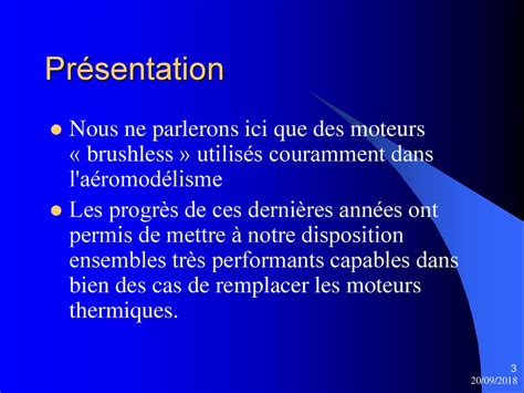 Aéromodélisme et moteurs électriques ppt télécharger