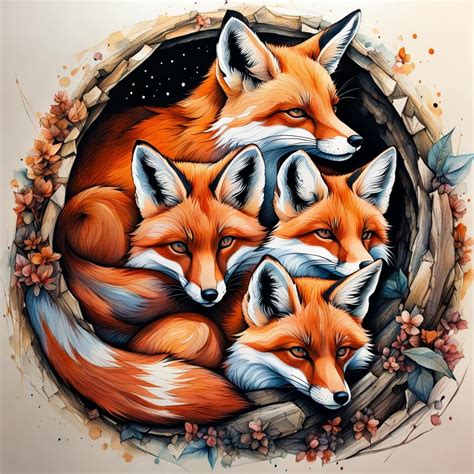 Fox Den Ai Generated Artwork Nightcafe Creator