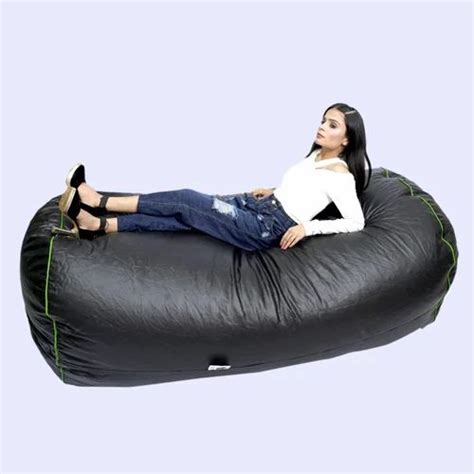 6 Feet Faux Leather Bean Bag Chair With Beans At Rs 3999piece Leather Bean Bag Chair In