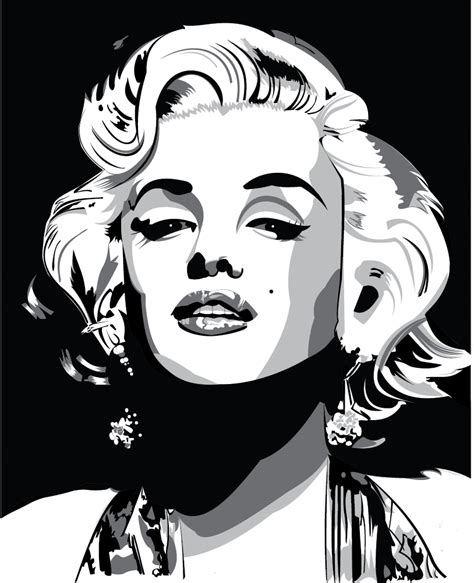 Marilyn Monroe Pop Art Marilyn Monroe Painting Marylin Monroe Drawing