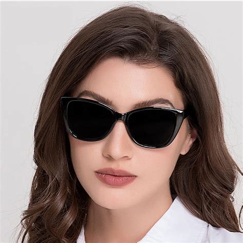 Satın Alın Benzen Vintage Cat Eye Sunglasses Women Tr 90 Polarized Sun