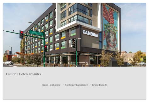 Cambria Hotels & Suites – Brand Verve