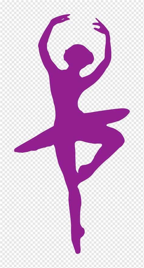 bailarina de ballet silueta ballet púrpura Violeta baile gratis png