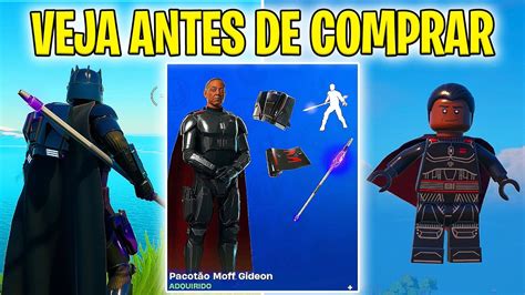 Veja Antes De Comprar Skin Moff Gideon PacotÃo Moff Gideon Fortnite