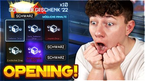 10x GOLDENE GESCHENKE OPENING FROSTY FEST Rocket League Deutsch