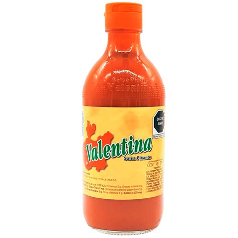 Salsa Picante Valentina Etiqueta Amarilla Ml F Nix El Super De Casa