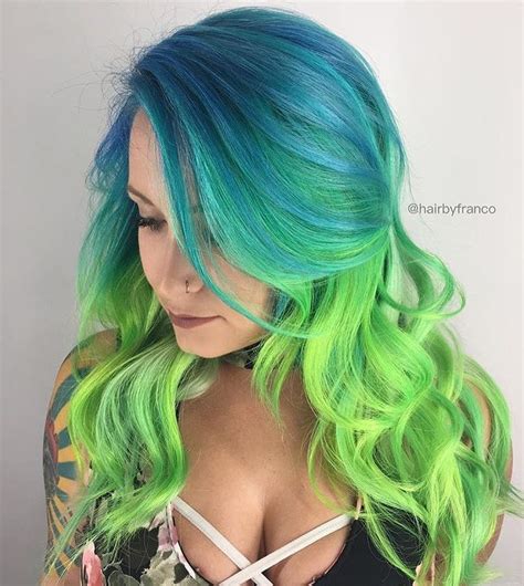 Neon Hair Color By Hairbyfranco Pulpriothair Hair Color Crazy Hair Dye Tips Hair Colour Design