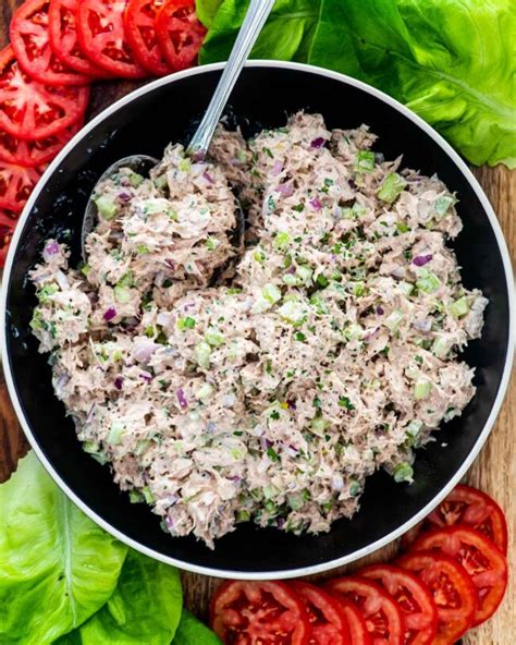 Easy Tuna Salad Recipe Craving Home Cooked