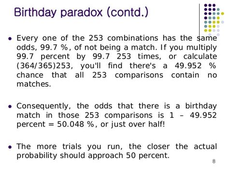 Birthday paradox