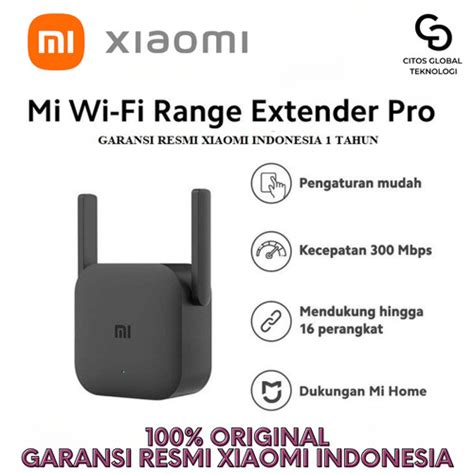 Promo Wifi Extender Pro Xiaomi Repeater Mbps Penguat Sinyal Versi