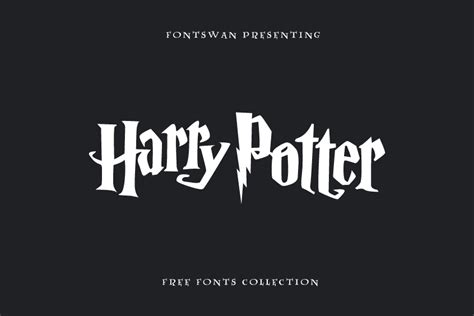 Harry Potter Fonts from Movies, Books & Logos: Free Download