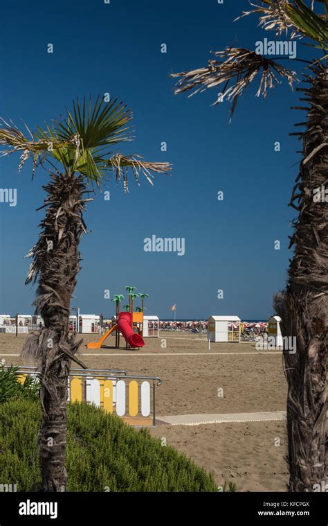 Caorle beach, Caorle, Veneto Stock Photo - Alamy