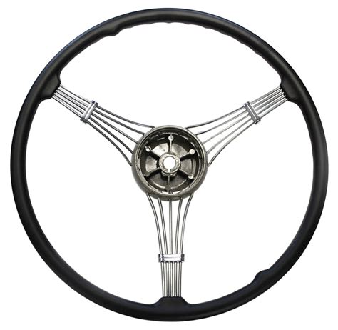 Lime Works Lwd91a3600b 17 Banjo Steering Wheel 3 Spoke Black Rubber G